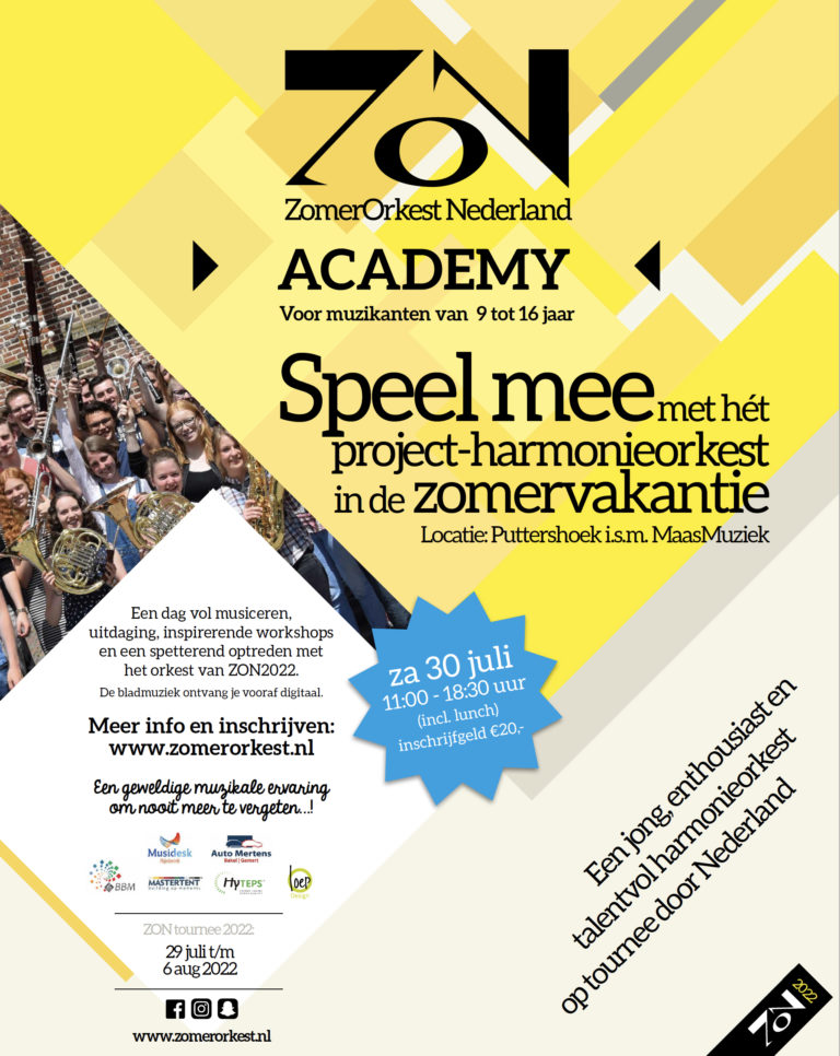 De ZON-academy komt naar Puttershoek!